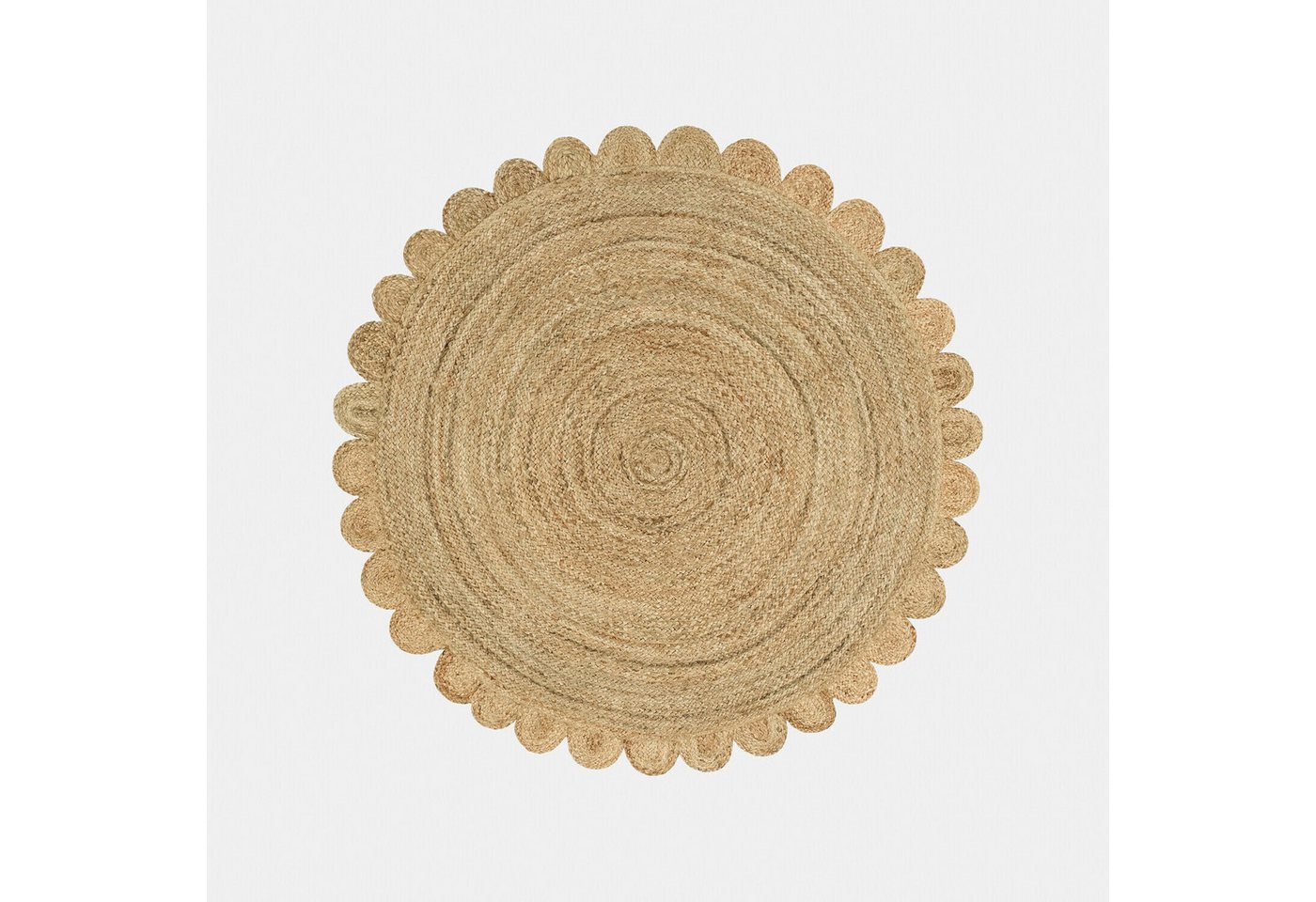 Mirabeau Teppich Teppich Ferce braun, rund, Höhe: 140.0 mm