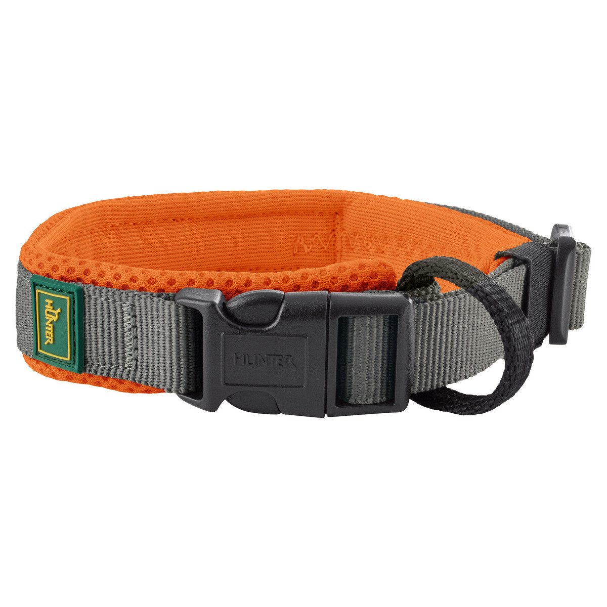 Thumbnail - Hunter Tierbedarf Hunde-Halsband Halsband Maldon orange/grau