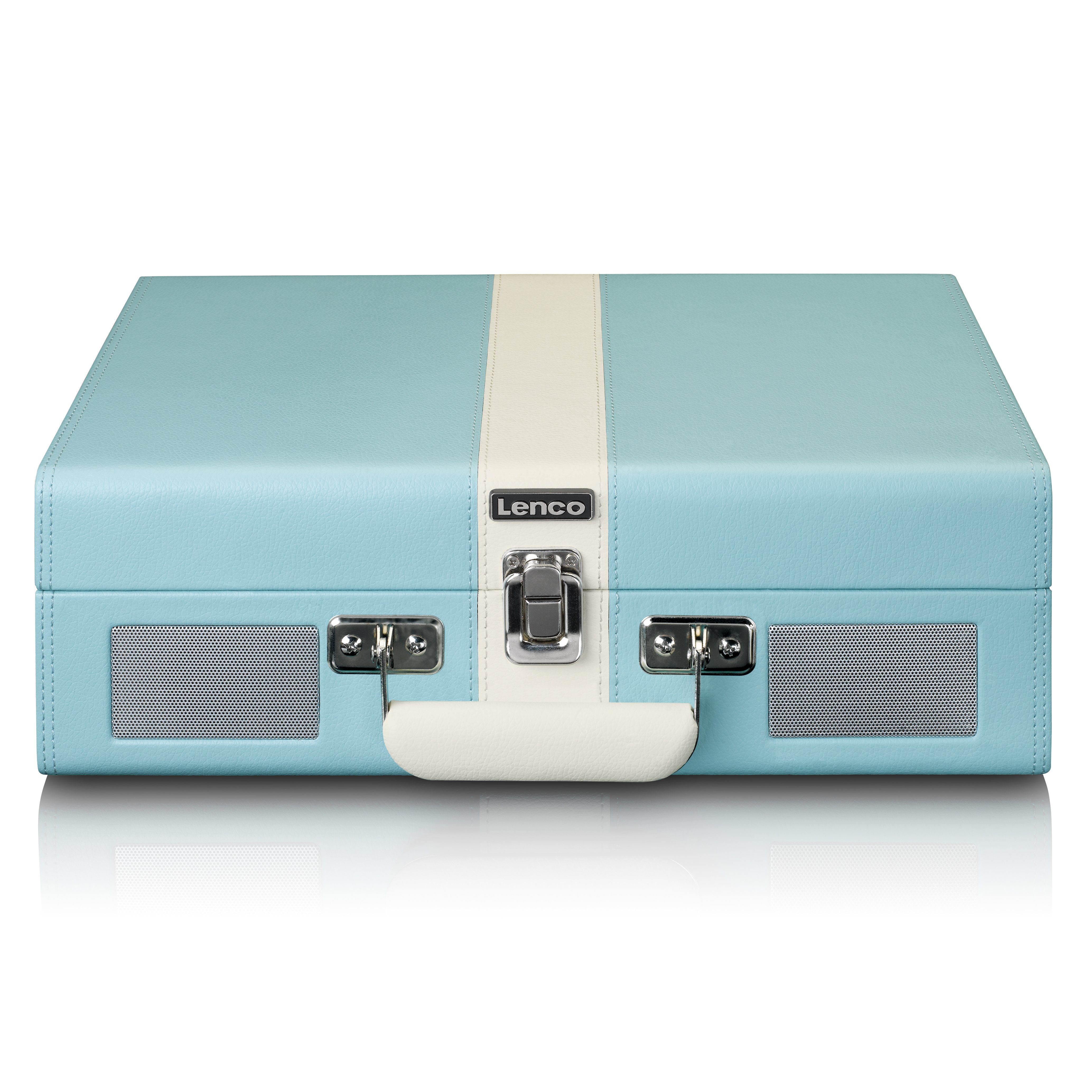 Lenco TT-110BUWH Plattenspieler (Riemenantrieb, Bluetooth, Retro-Design, Bluetooth, AUX-Streaming und Vinyl zu MP3-Formatierung)