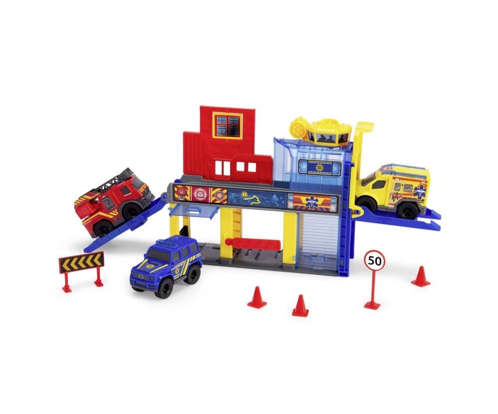Spielzeug-Auto Dickie Micro SOS Station