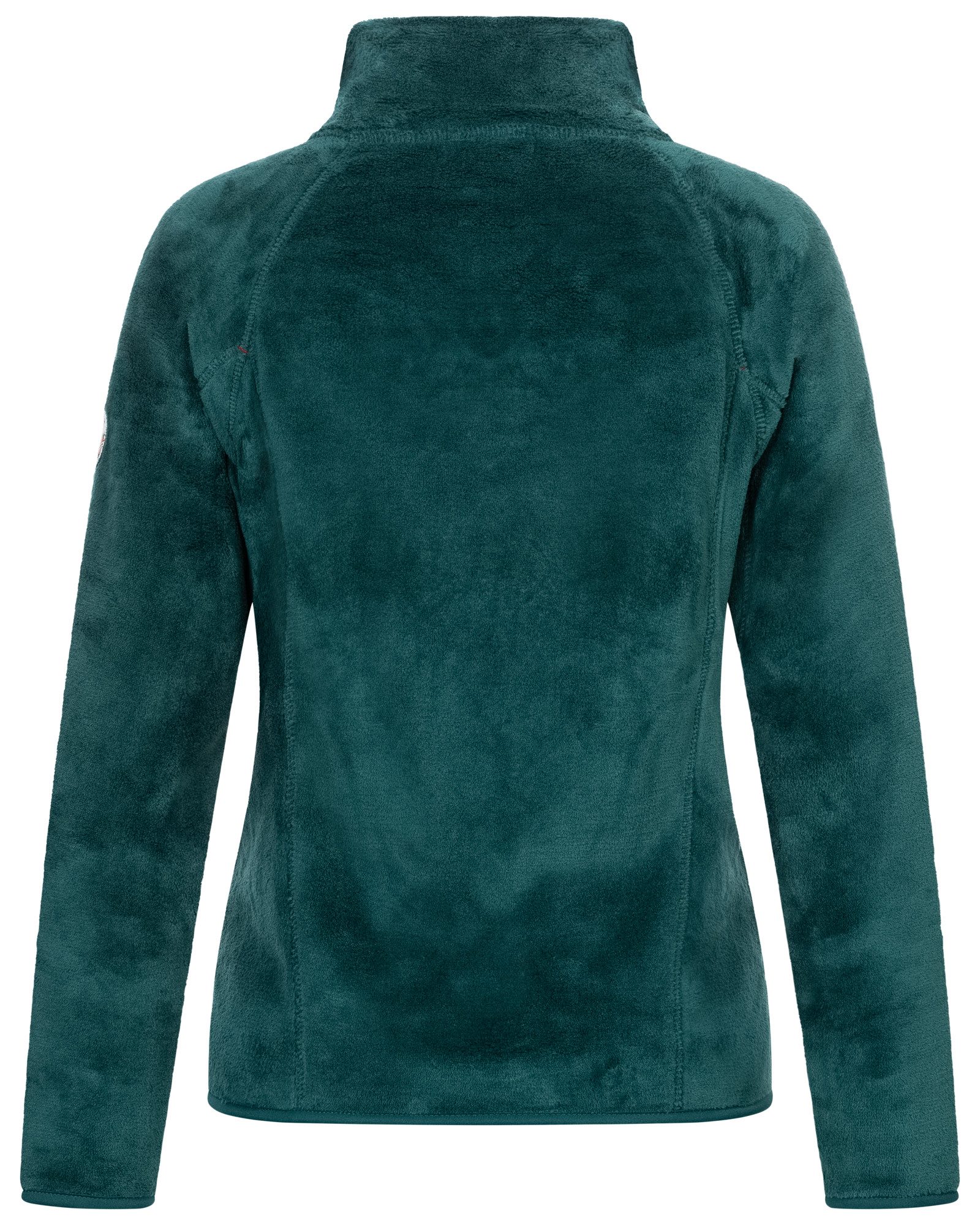 Geographical Norway Fleecejacke Damen Teddy Fleece Jacke Herbst Winter Jacke Sweater Übergangsjacke