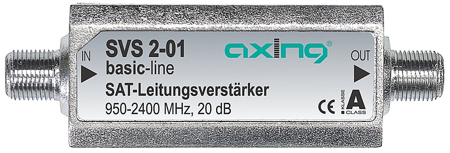 Verstärker axing 20 dB Axing Verstärker SVS 2-01 SAT-Inline