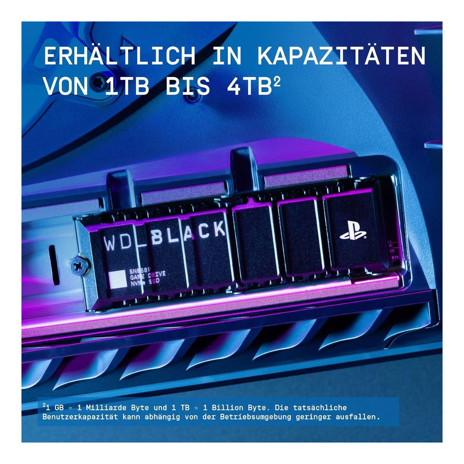 Western Digital SN850P NVMe M.2 SSD HDD-Festplatte – Bild 4 von 5