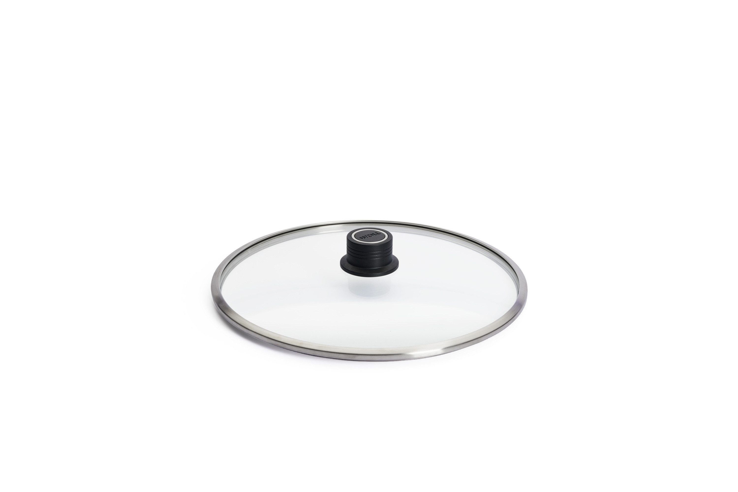 WOLL Deckel Eco Logic aus Sicherheitsglas, Ø24-32cm, (1-tlg), Hitzebeständig, Spülmaschinengeeignet, für Pfannen und Töpfe