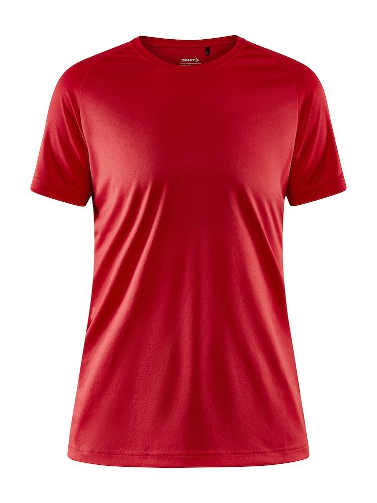 Trainingsshirt Core Unify (funktionelles Recyclingpolyester) rot Damen