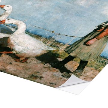 Posterlounge Wandfolie Sir James Guthrie, Zu neuen Ufern, Malerei