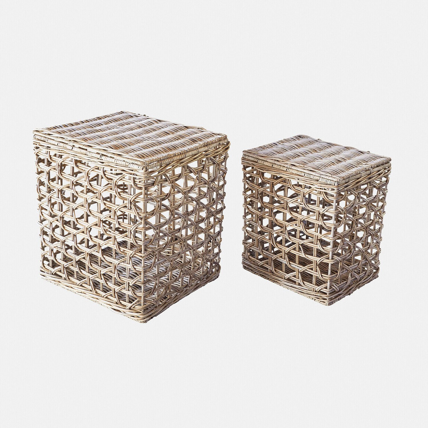 Mirabeau Dekokorb Korb 2er Set Dallowmere braun (2er Set, 2er Set)
