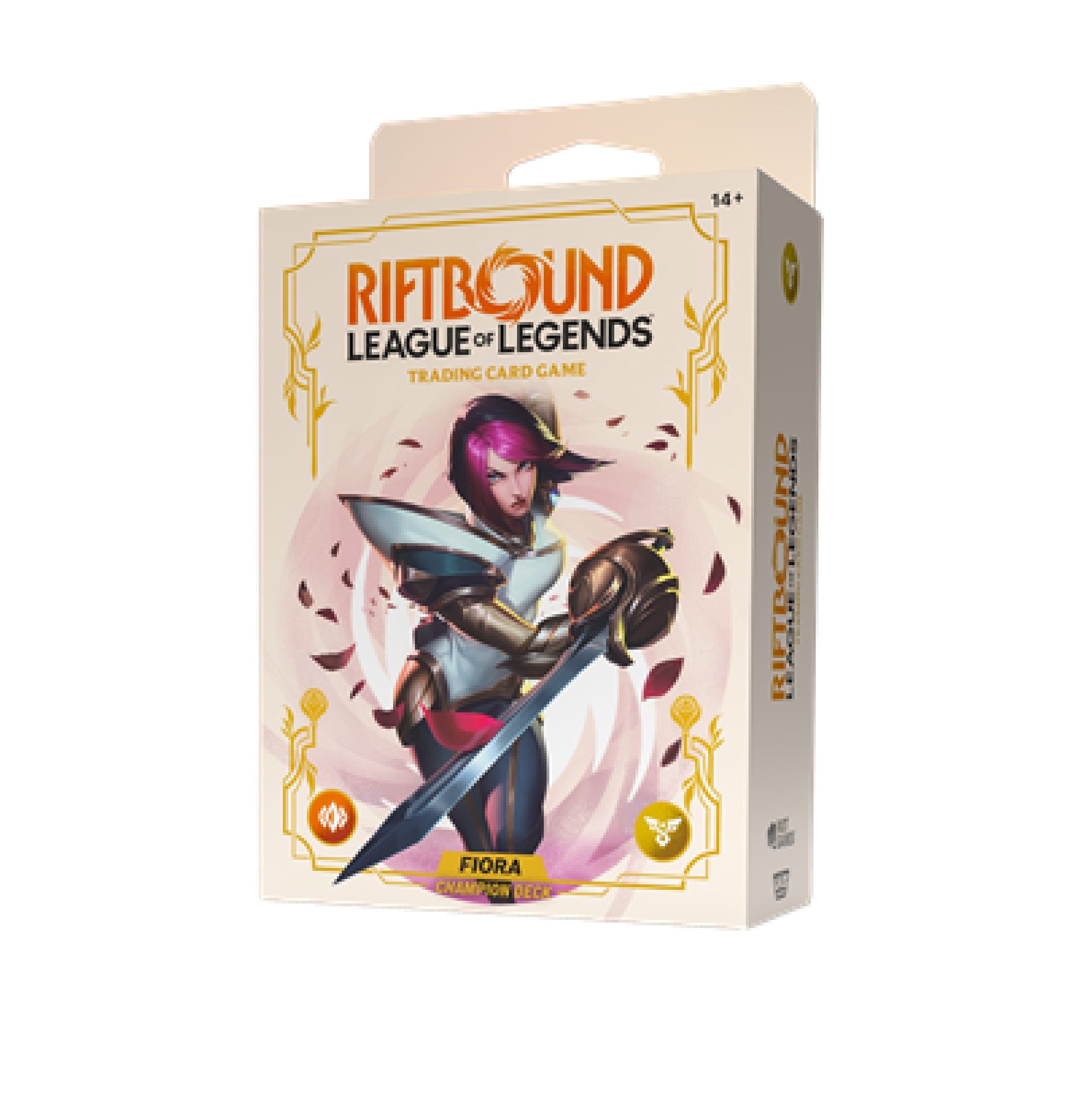 uvs Sammelkarte LeagueOfLegendsSpiritforged Fiora ChampionDeck ENG