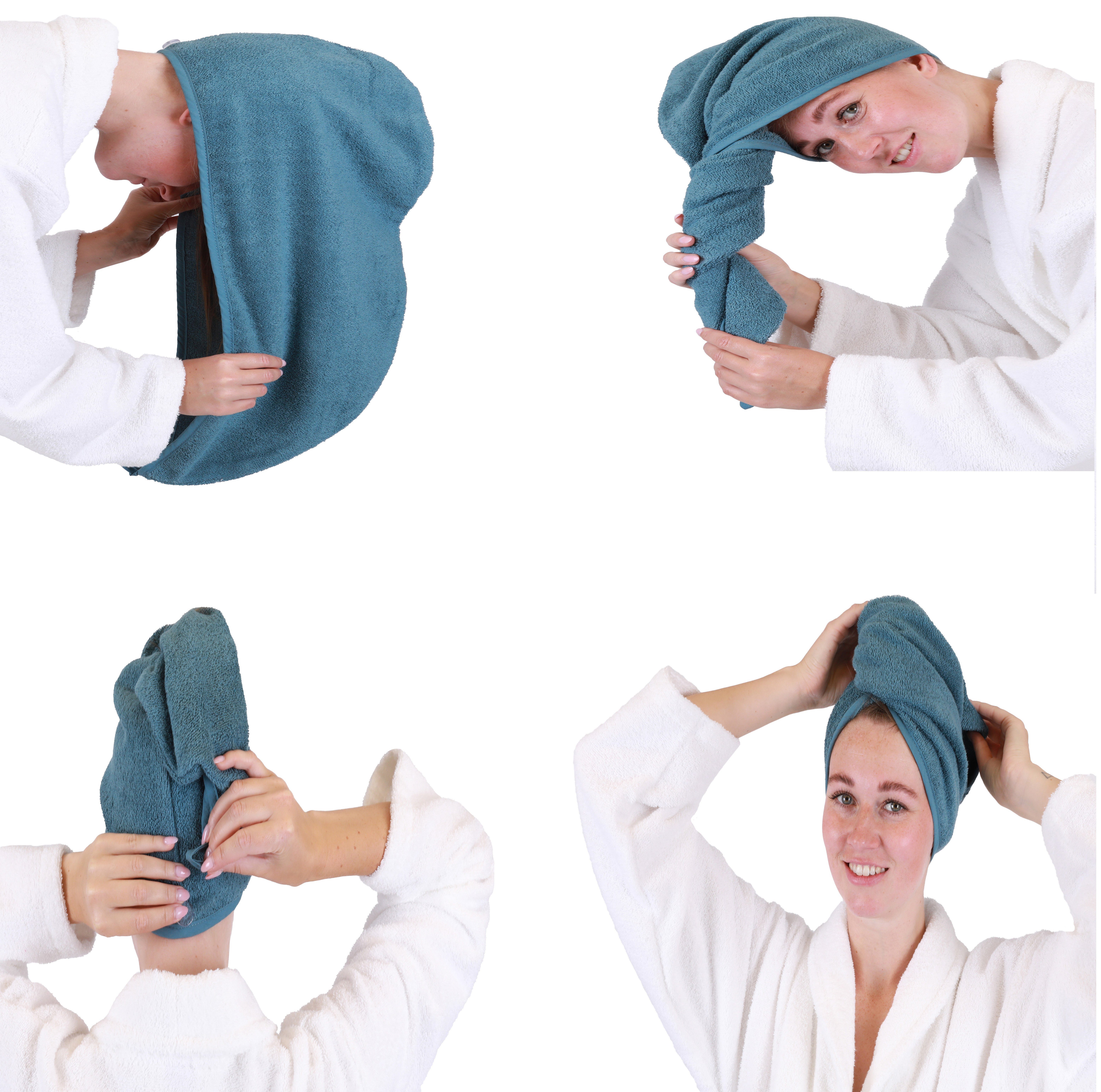 Betz Turban-Handtuch mit Knopf BERLIN Kopfhandtuch günstig online kaufen