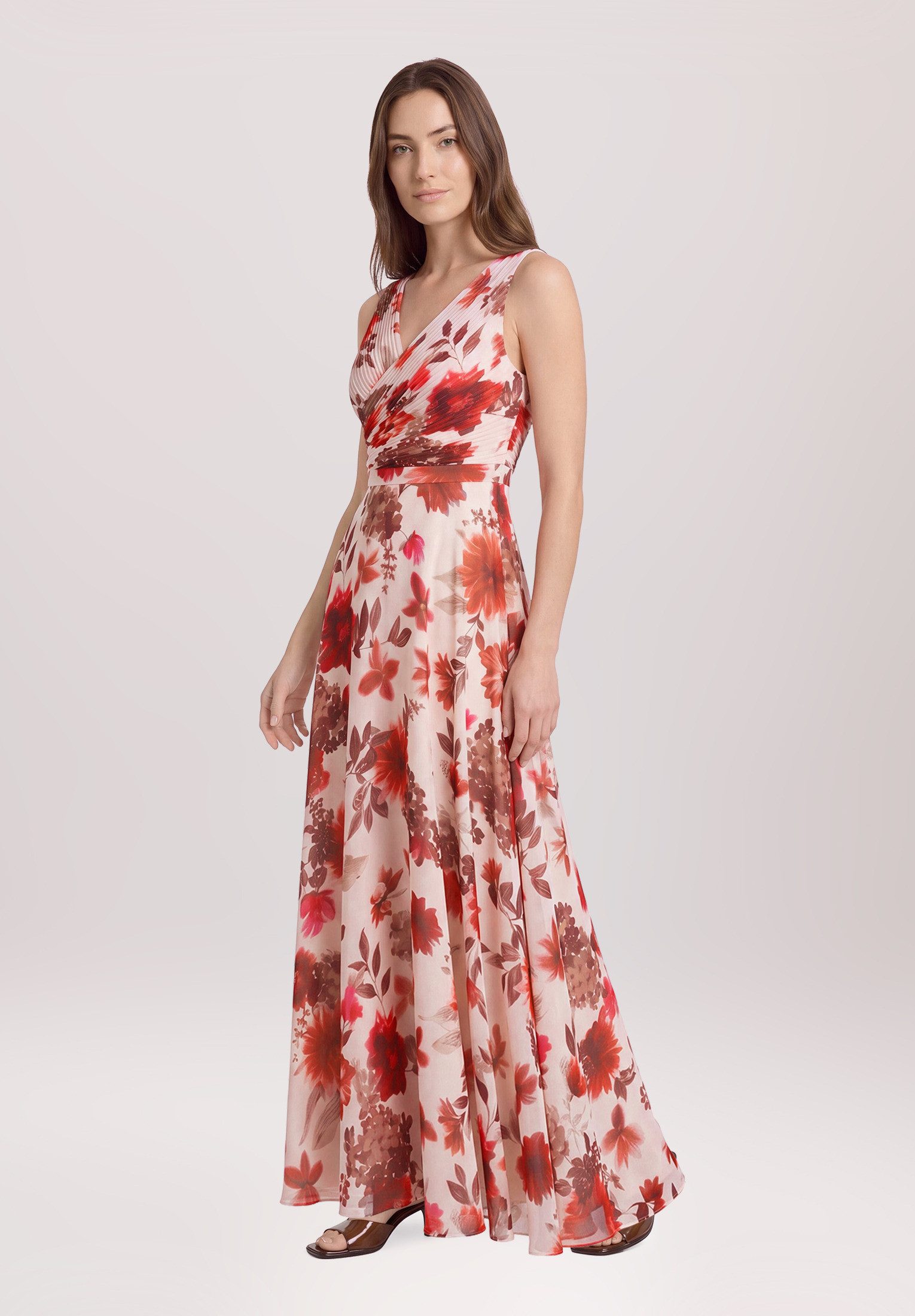 Vera Mont Abendkleid Damen mit Plissee