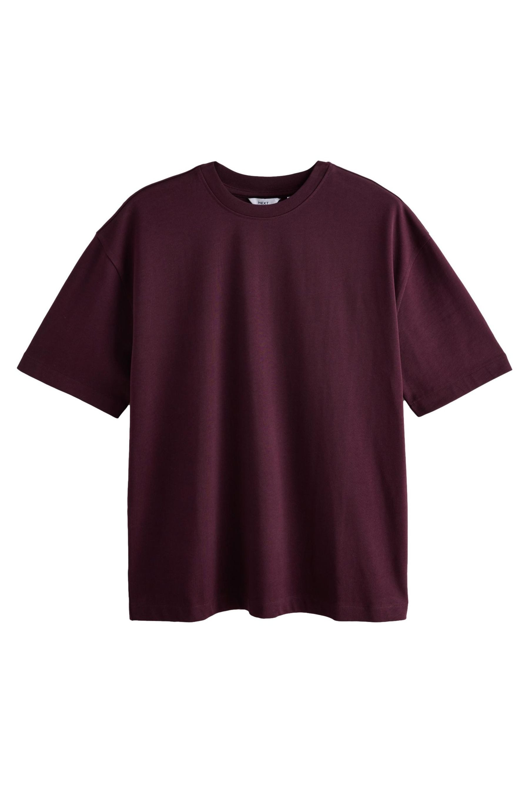 Next T-Shirt Schweres T-Shirt im Relaxed Fit (1-tlg) günstig online kaufen