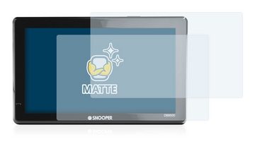 BROTECT Schutzfolie für Snooper Ventura Pro DB8500, Displayschutzfolie, 2 Stück, Folie matt entspiegelt