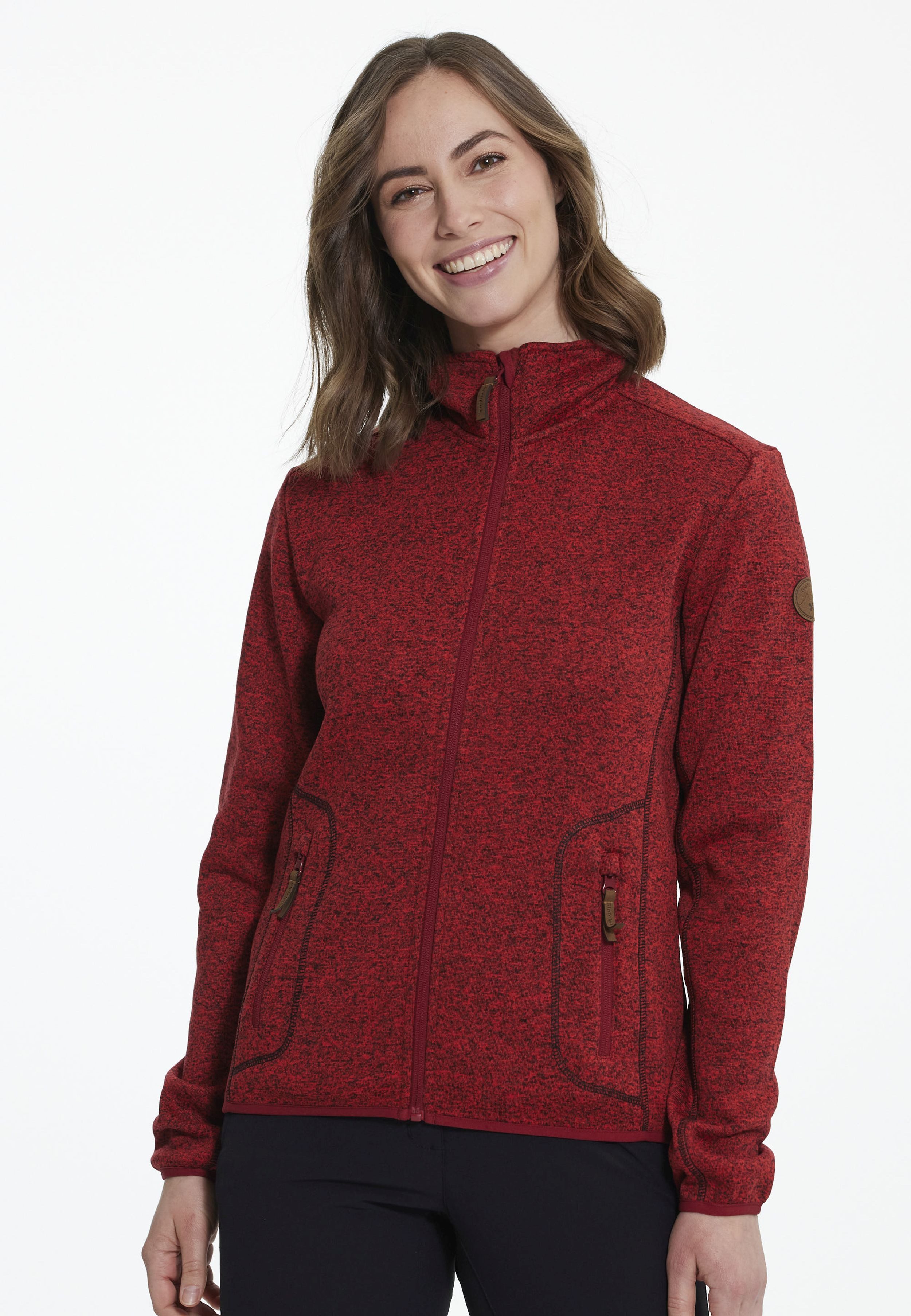 Gipfelglück Fleecejacke Ilona für Damen atmungsaktiv, Comfort Stretch