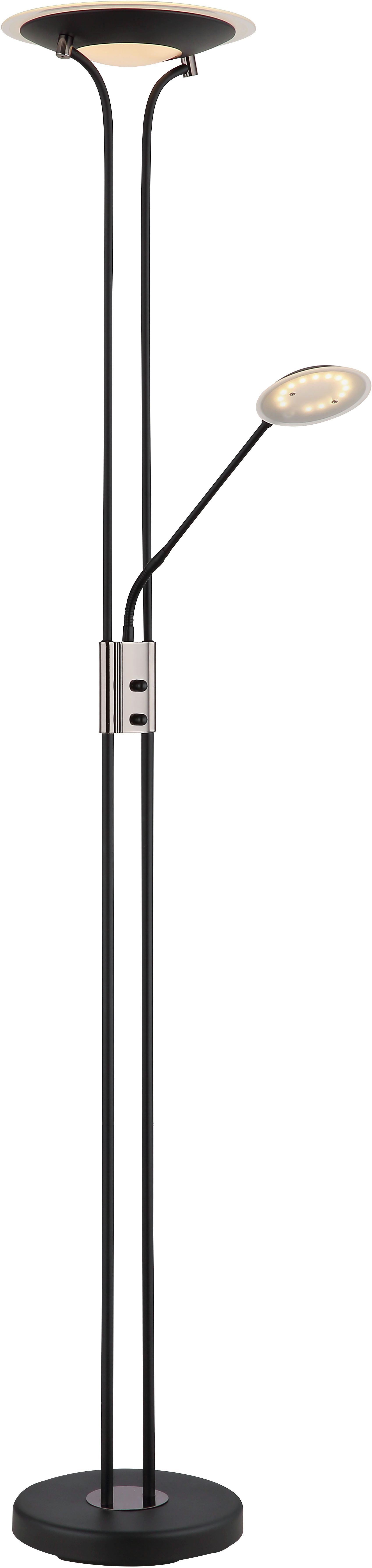 GLOBO LIGHTING LED Stehlampe TAMIKA, Dimmfunktion, mehrere Helligkeitsstufen, LED fest integriert, Warmweiß, Stehleuchte/Wohnzimmer/Schlafzimmer/Flur