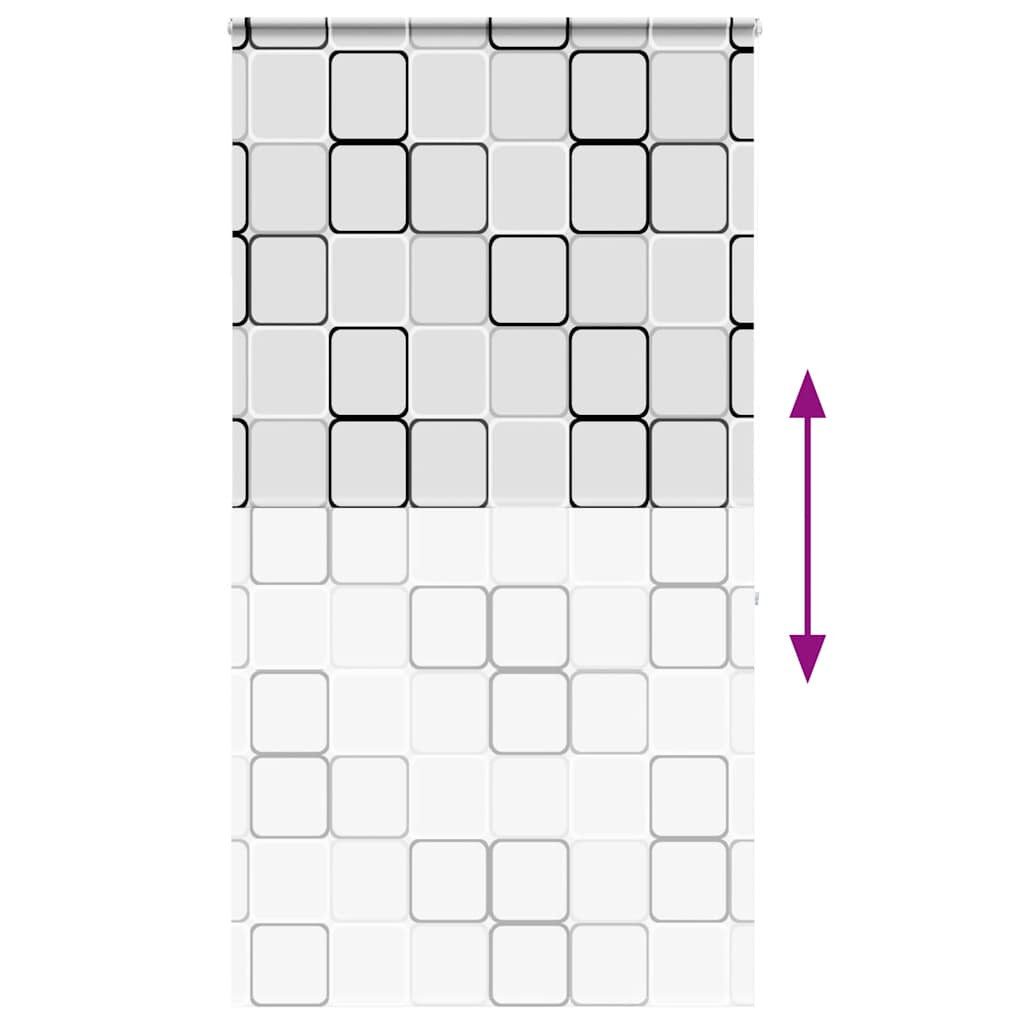 Rollo Duschrollo mit Kassette 130x240 cm Stoffbreite 126 cm, vidaXL – Bild 5 von 5