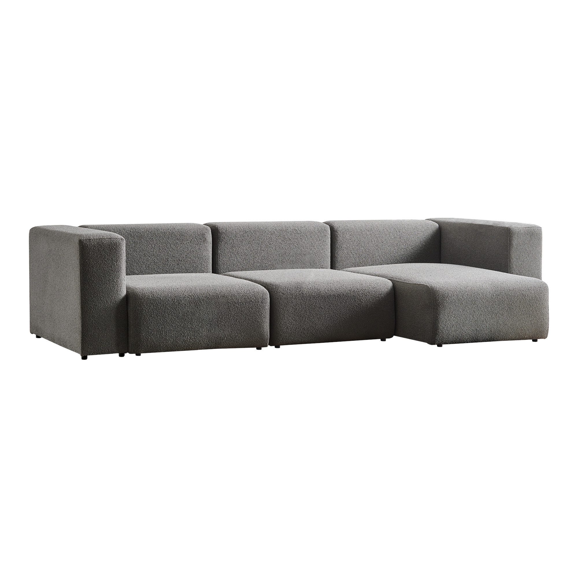en.casa Sofa, 3 Teile, »Suldal« 3-Sitzer günstig online kaufen