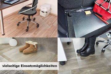 Andiamo Bodenschutzmatte Premium Bürostuhlmatte, 1-St., Bodenschutzplatte, robust & strapazierfähig für den täglichen Gebrauch