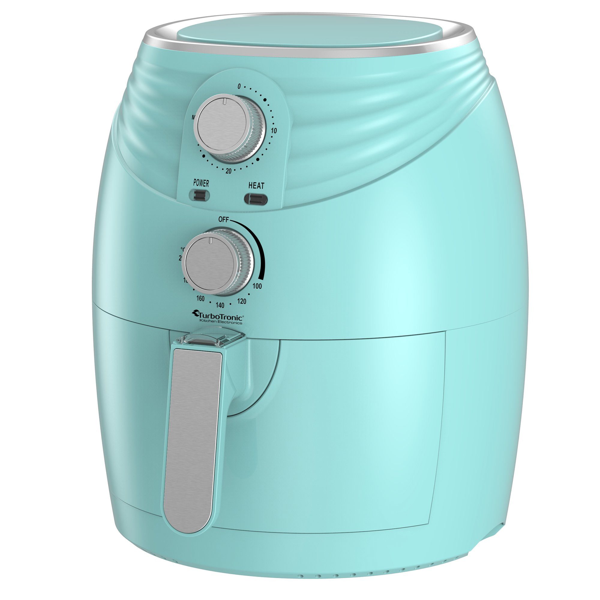 TurboTronic by Z-Line Heißluftfritteuse Retro Heißluftfritteuse 3,5 L, 1200 W, Camping Retro Airfryer AF11M – Bild 3 von 5
