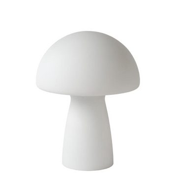 click-licht Tischleuchte Tischleuchte Fungo in Weiß E27, keine Angabe, Leuchtmittel enthalten: Nein, warmweiss, Tischleuchte, Nachttischlampe, Tischlampe