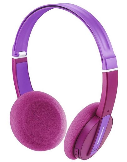 Thomson »Thomson Kinder-Kopfhörer Bluetooth Headset Wireless 85 DB Begrenzung Mikrofon Kids Headphones für Musik Lernen Hörspiel« Kinder-Kopfhörer (Integriertes Mikrofon, Bluetooth, Headset mit Mikrofon, wireless, Bluetooth + EDR)
