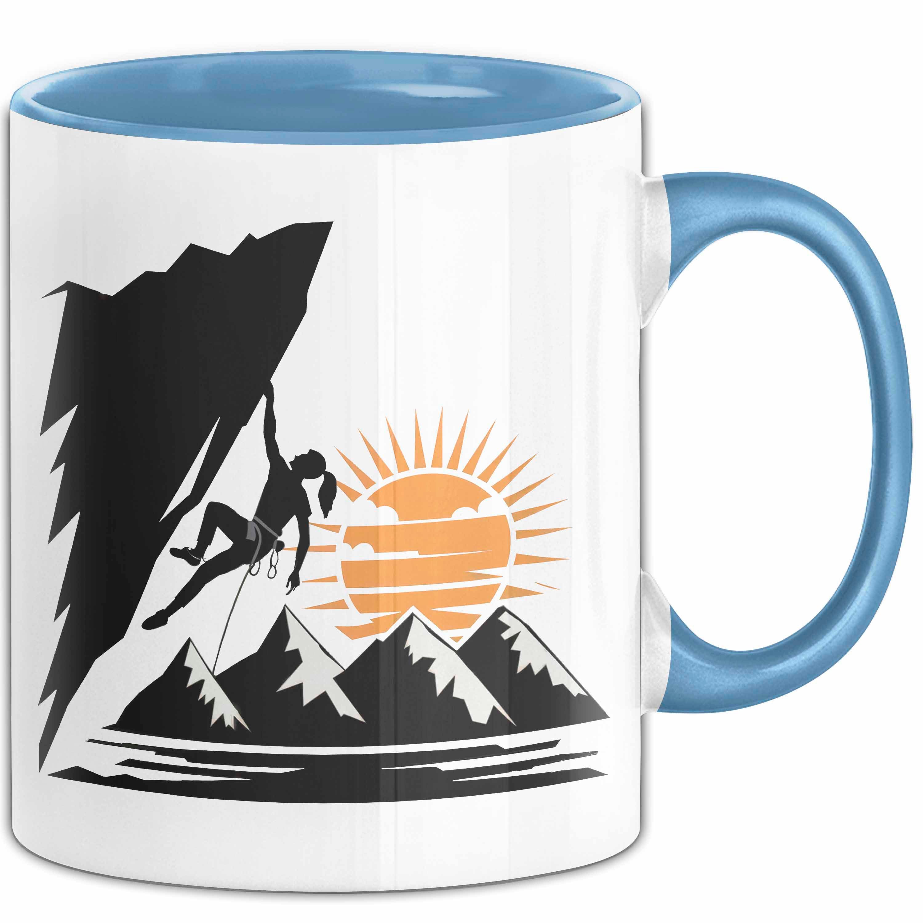 Tasse Kletterer Tasse Geschenkidee Abenteuersucher Lustiger Spruch Geschen