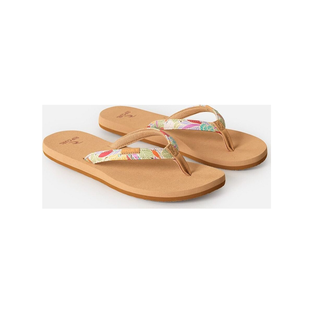 Rip Curl Freedom Bloom Open TOE Outdoorsandale Damen-Sandale mit bedrucktem Synthetikriemen und griffigem