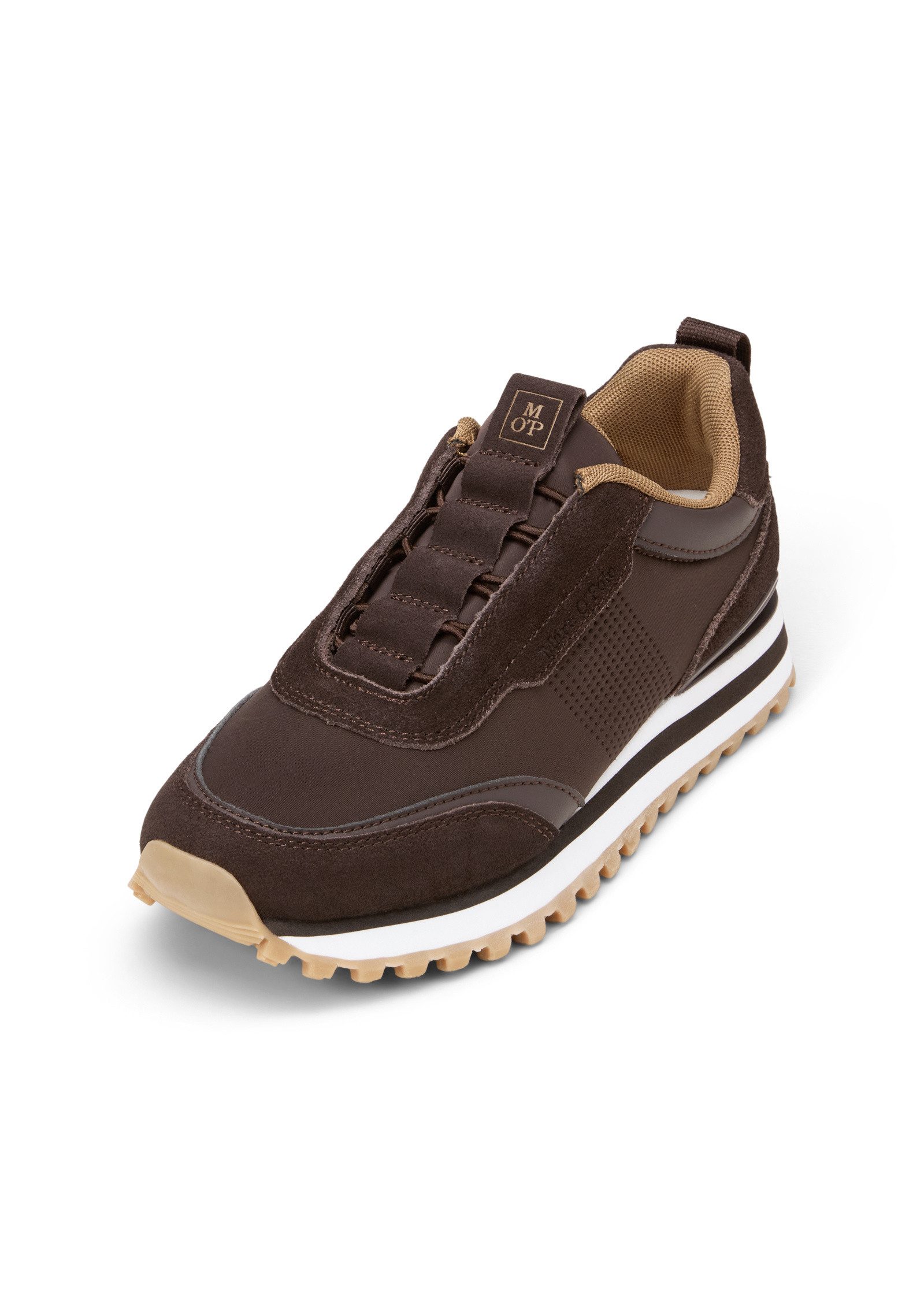 Marc O'Polo aus Veloursleder und Neopren Кроссовки