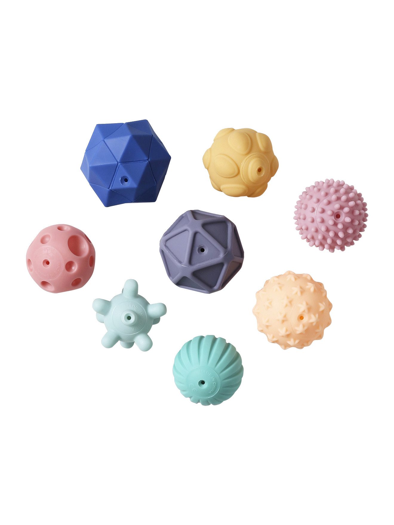 vertbaudet Lernspielzeug 8er-Set Baby Sensorikbälle günstig online kaufen