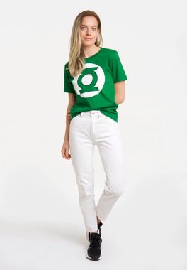 LOGOSHIRT T-Shirt DC Comics - Green Lantern Logo mit lizenziertem Print