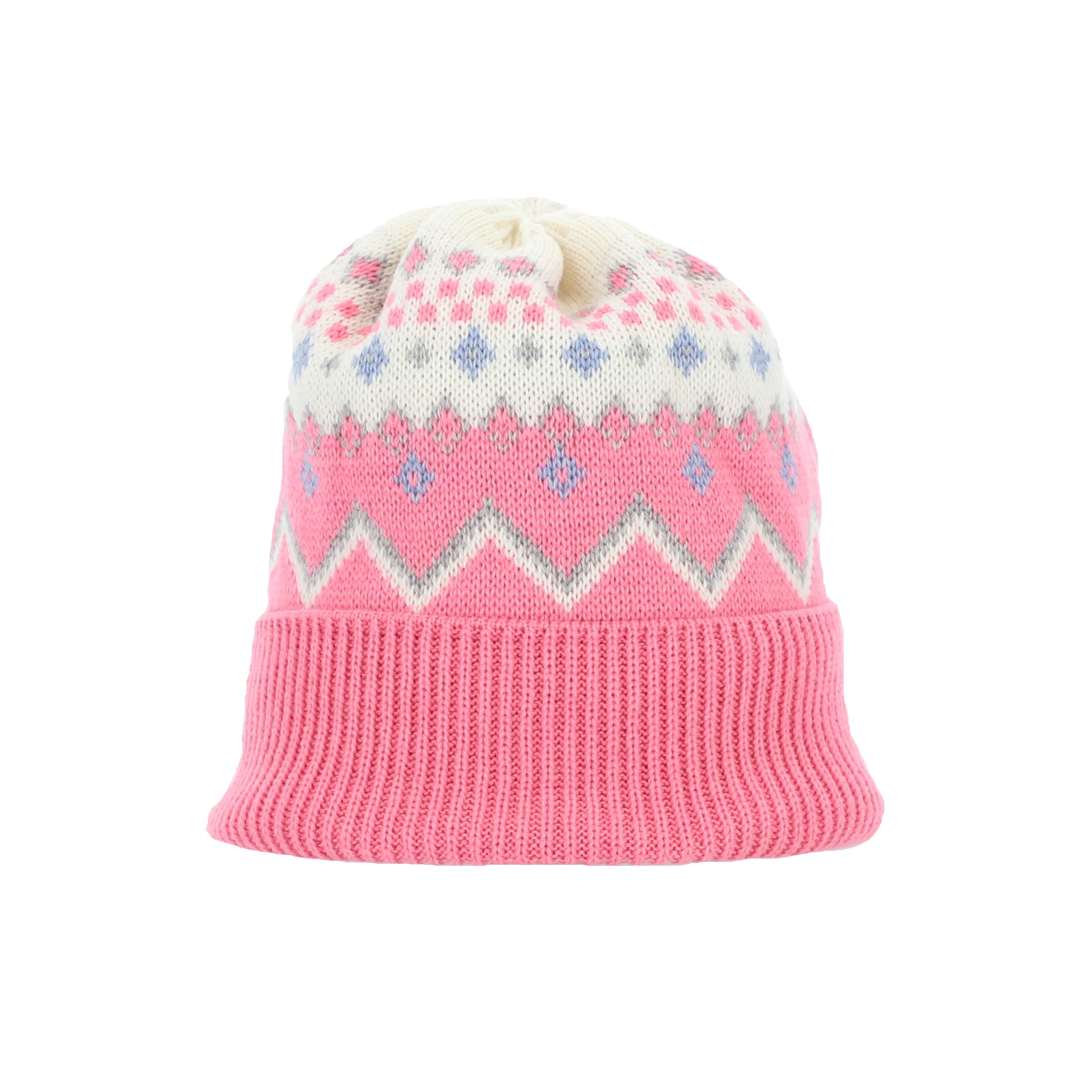 halsüberkopf Accessoires Strickmütze Umschlagmütze Norwegermuster