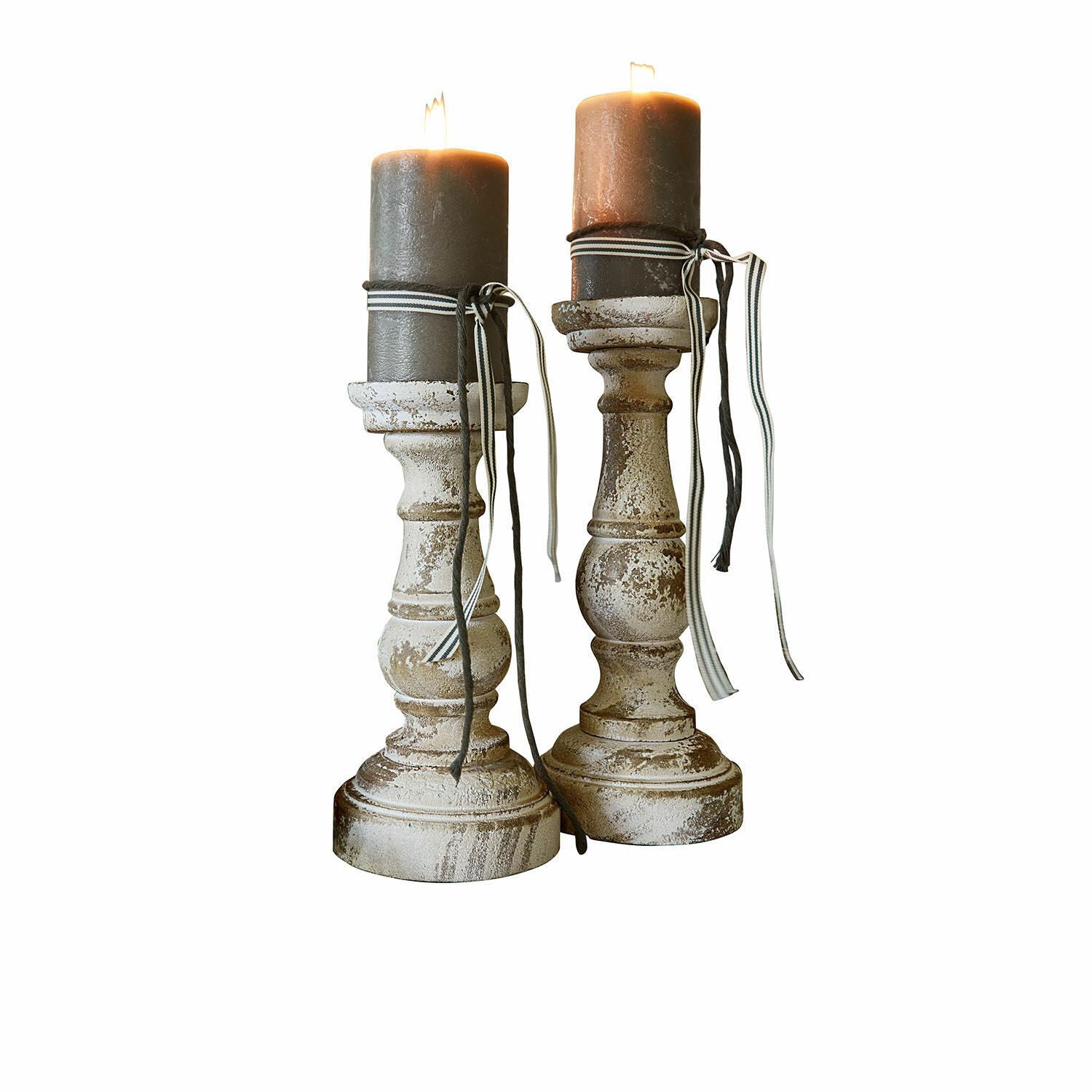 Mirabeau Подсвечник Подсвечник 2er Set Zulemas antikweiß