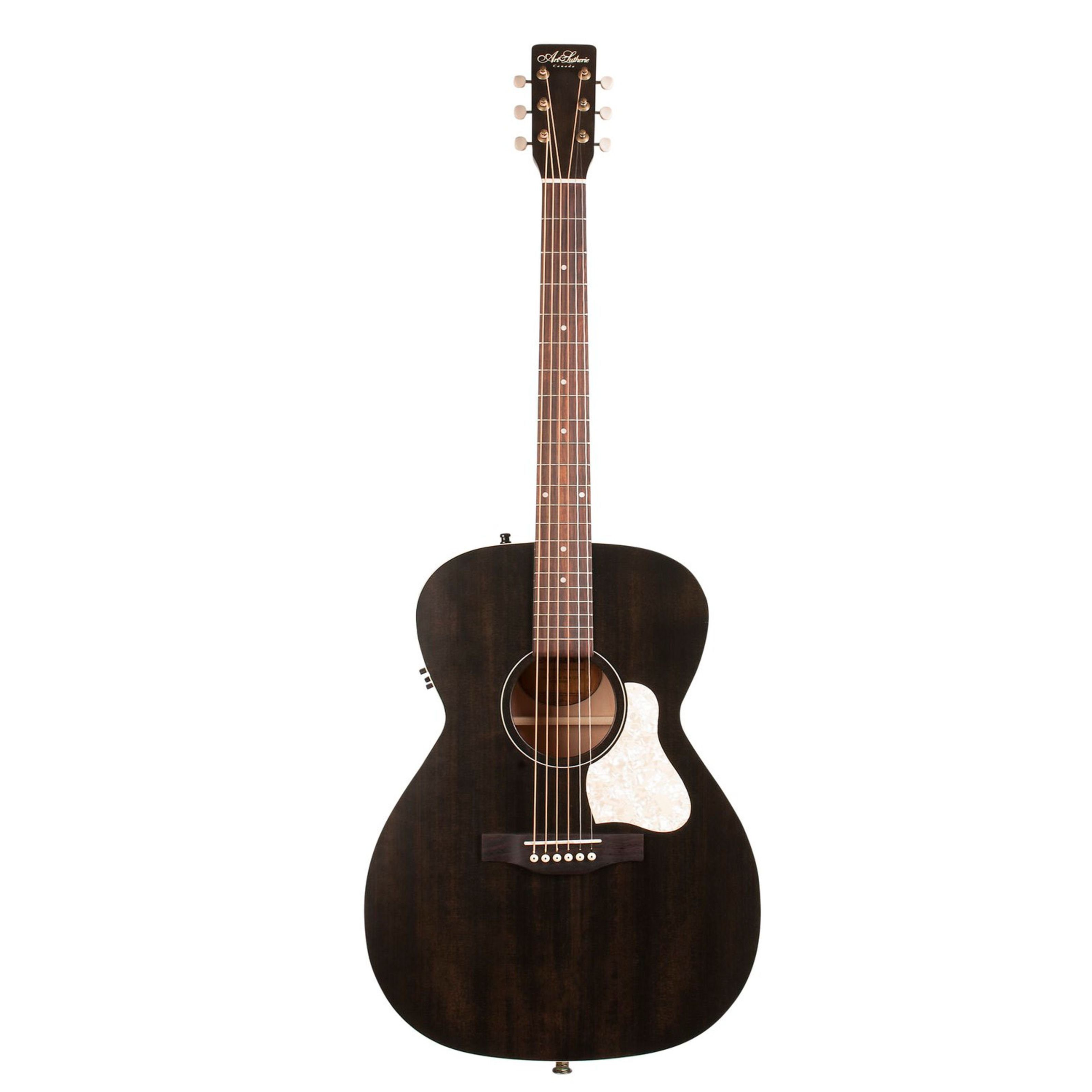 Art & Lutherie Westerngitarre, Art Lutherie Legacy Q1T Faded Black, Westerngitarren, 000/OM Gitarren, Legacy Faded Black - Westerngitarre