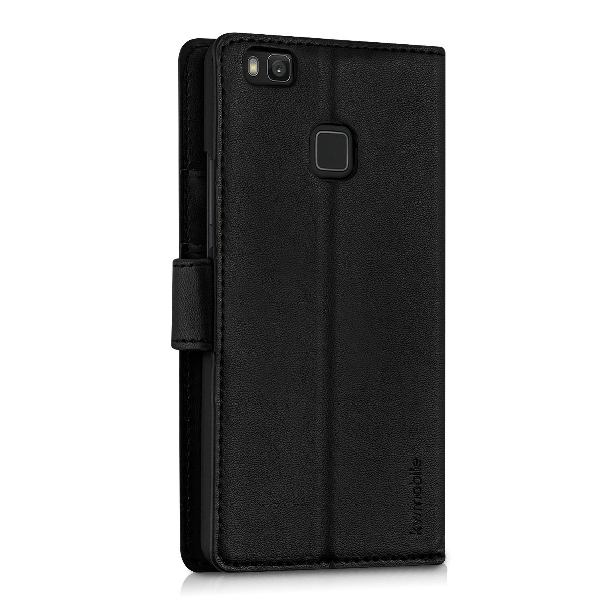 kwmobile Etui Hülle für Huawei P9 Lite, Kunstleder Handyhülle mit Kartenfächern und Standfunktion
