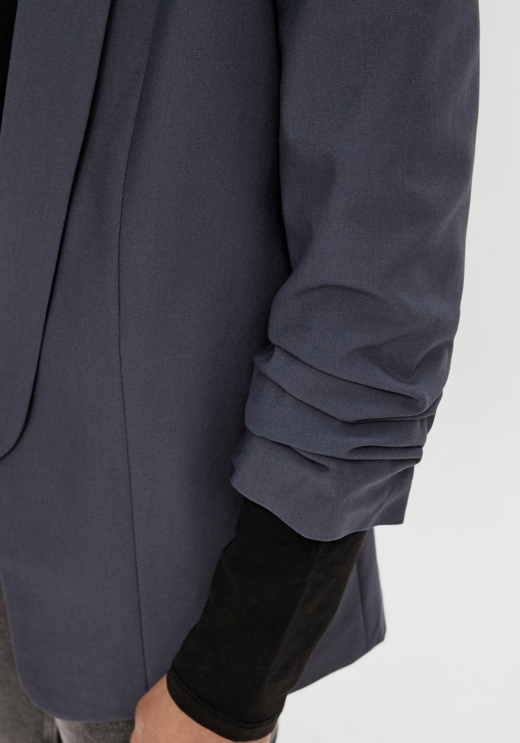 pieces Blusenblazer PCBOSELLA 3/4 BLAZER NOOS Materialmix, regular fit