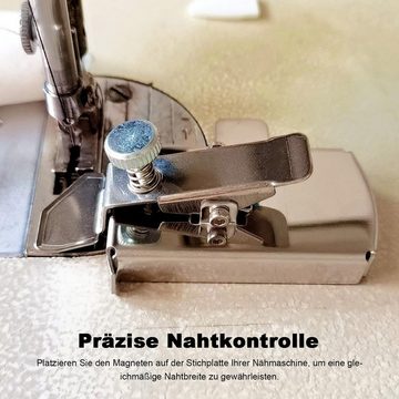 Daisred Möbelbeschlag Magnetische Nahtführung für Nähmaschine Zubehör Nähzubehör (1 St)