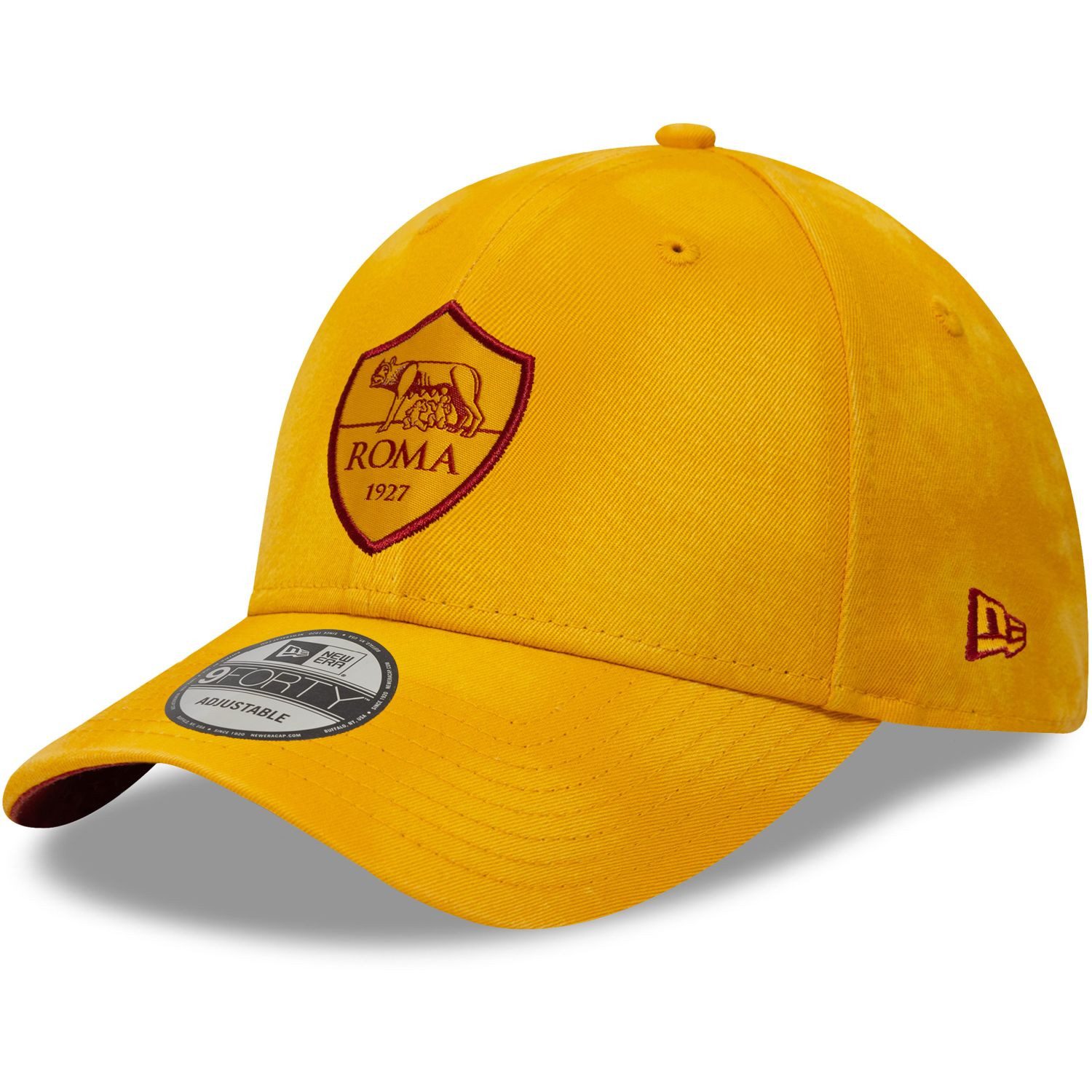 New Era Baseball Cap 9Forty Strapback TIE DYE AS Roma gold