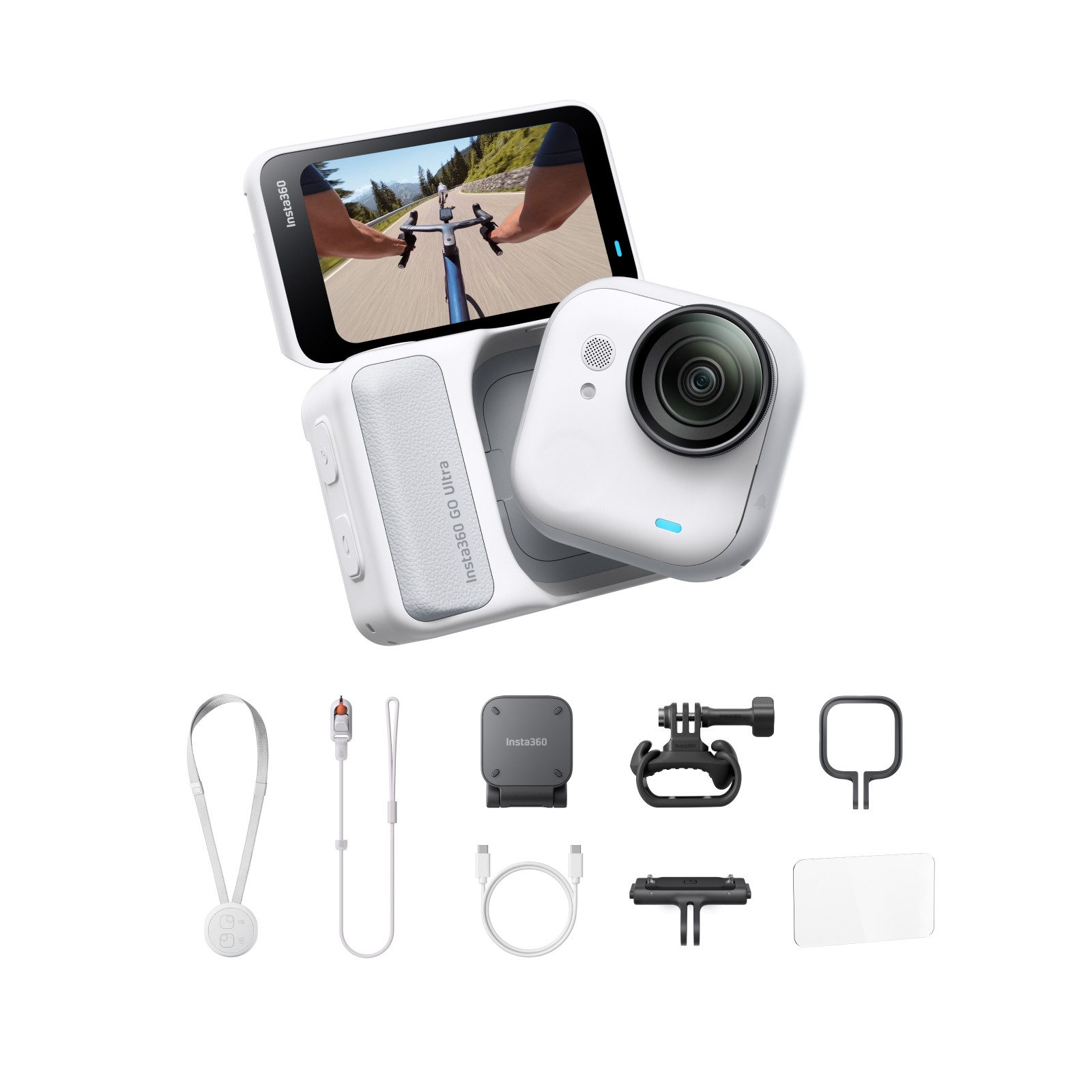 Insta360 Insta360 GO Ultra - freihändige 4K Mini-Cam Action Cam (4K Ultra HD, WLAN (Wi-Fi), Bluetooth)