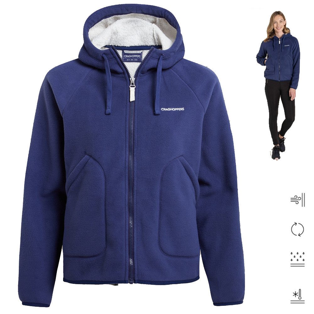Craghoppers Trekkingjacke Craghoppers - flauschige Stretch Fleece Jacke Kap günstig online kaufen
