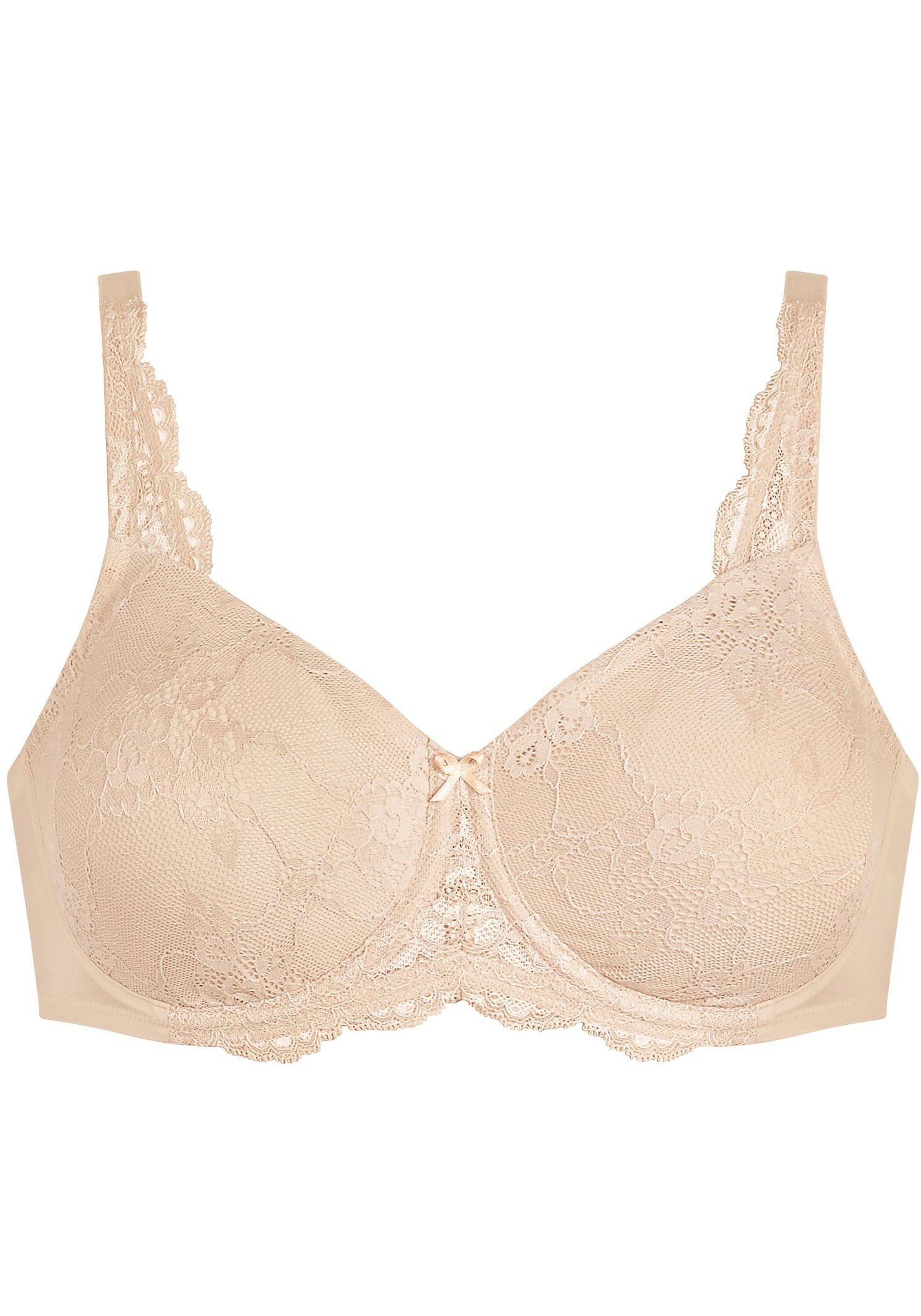 Triumph Minimizer-BH Contouring Sensation W01 verkleinert die Brust optisch um eine Cup-Größe, florale Spitze – Bild 2 von 5
