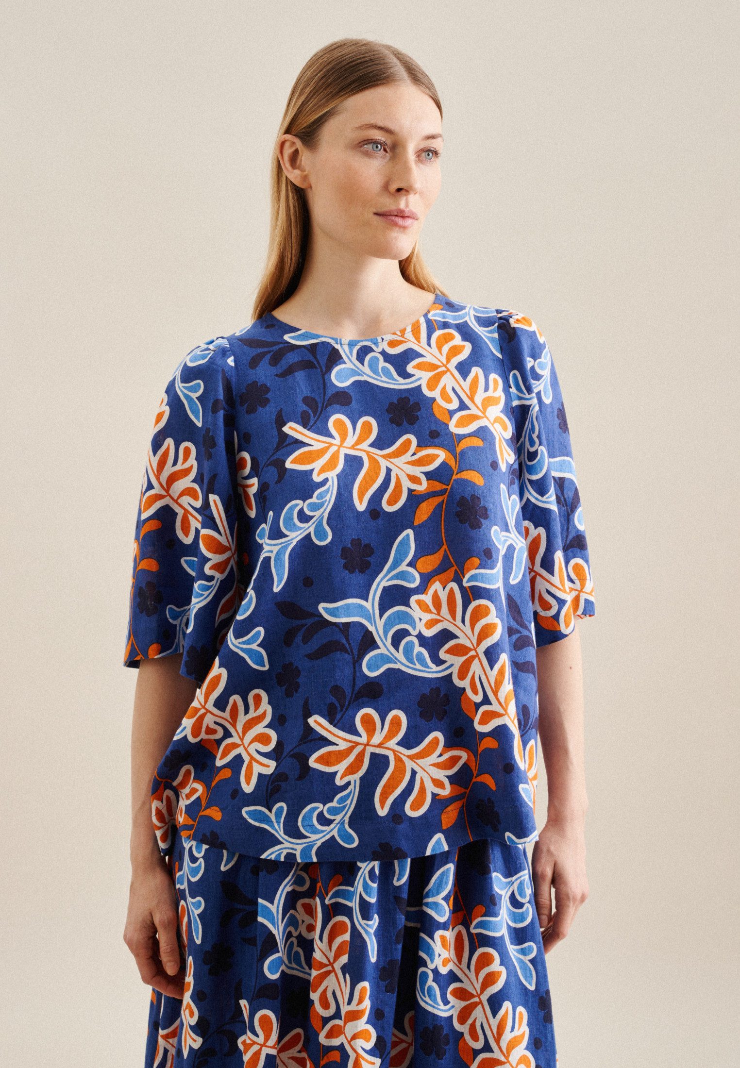 Shirtbluse Schwarze Rose
