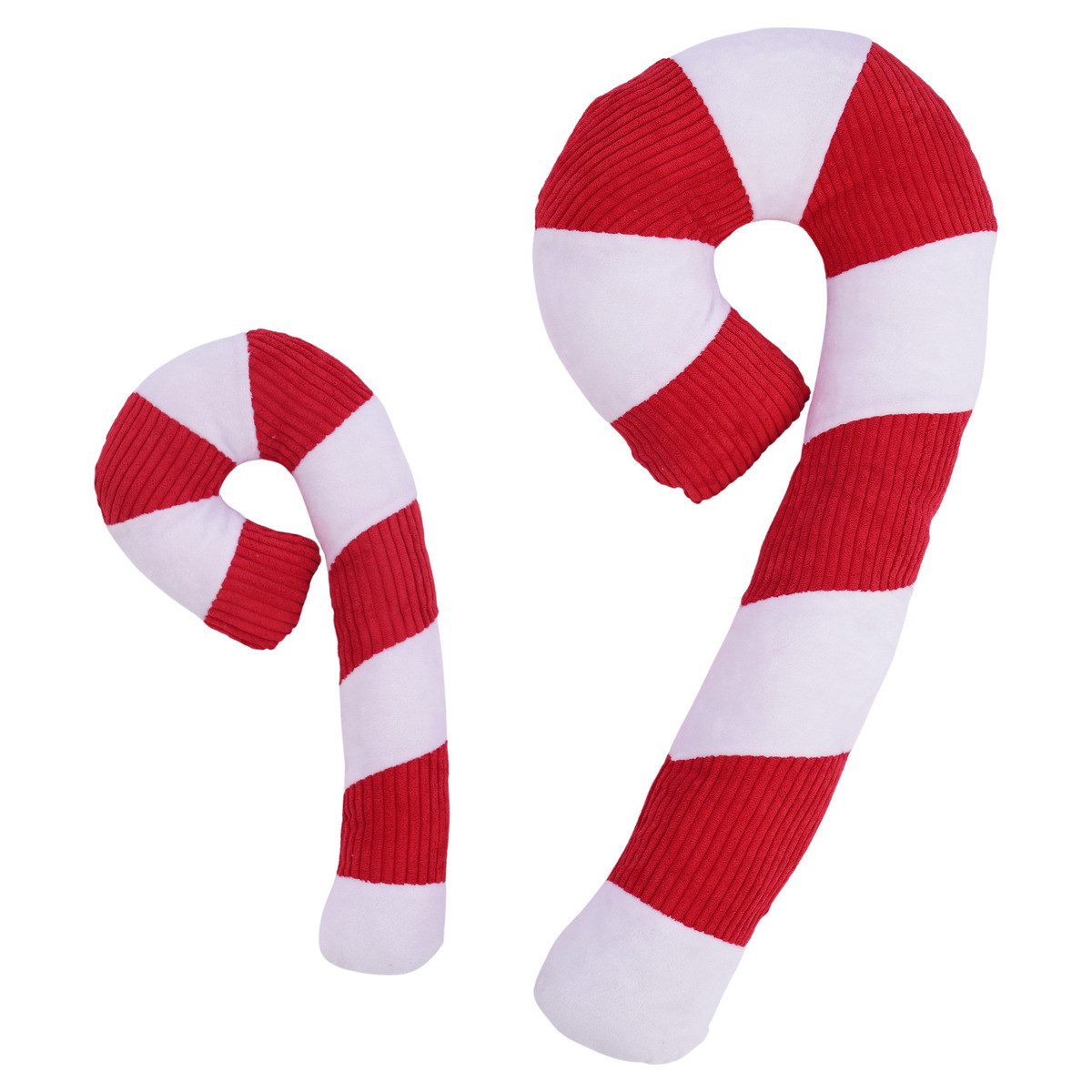 Pettimania Tierkuscheltier Weihnachtsspielzeug Zuckerstange weiß-rot aus Pl günstig online kaufen