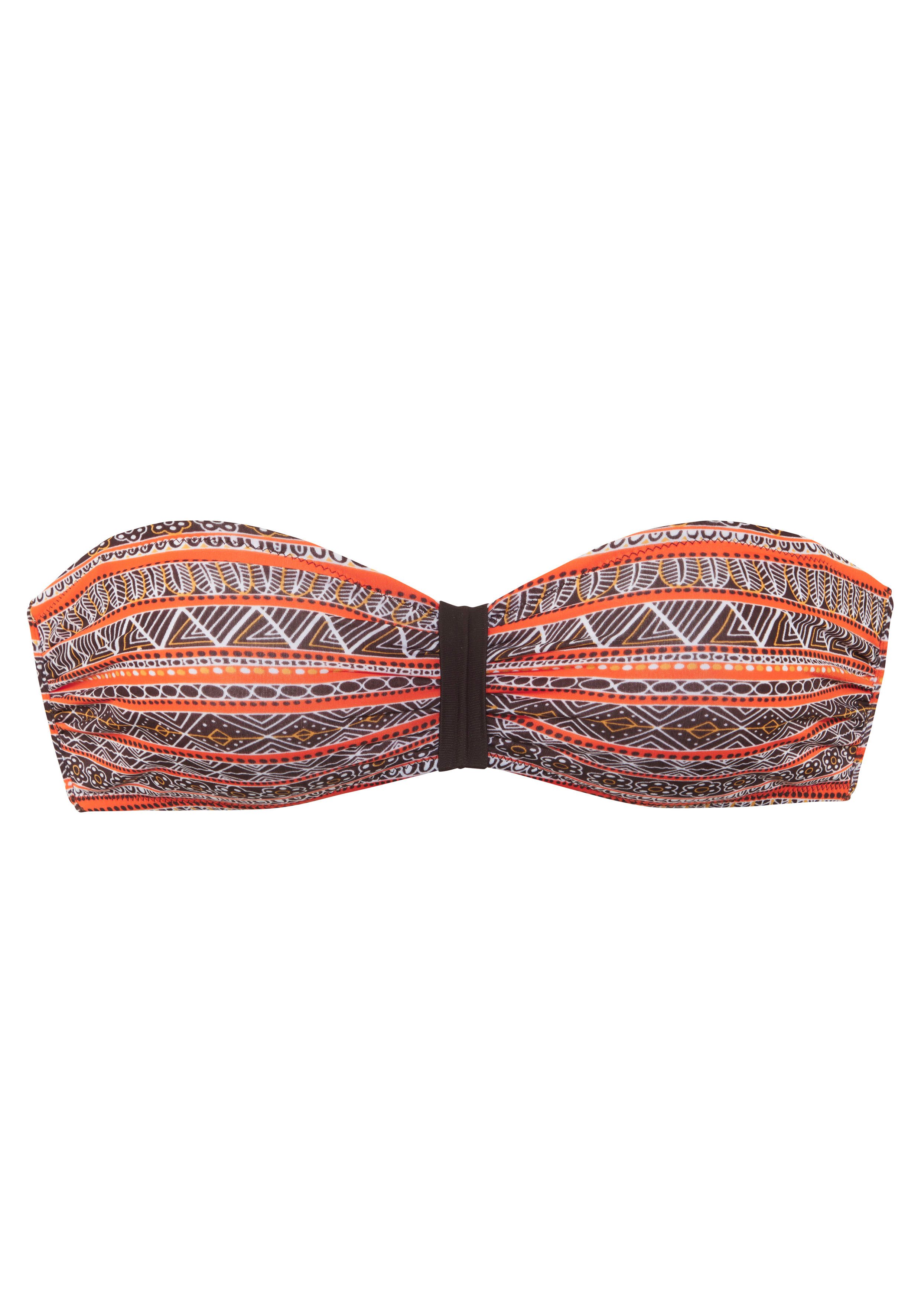 Buffalo Bandeau-Bikini Mit trendigem Streifendruck günstig online kaufen