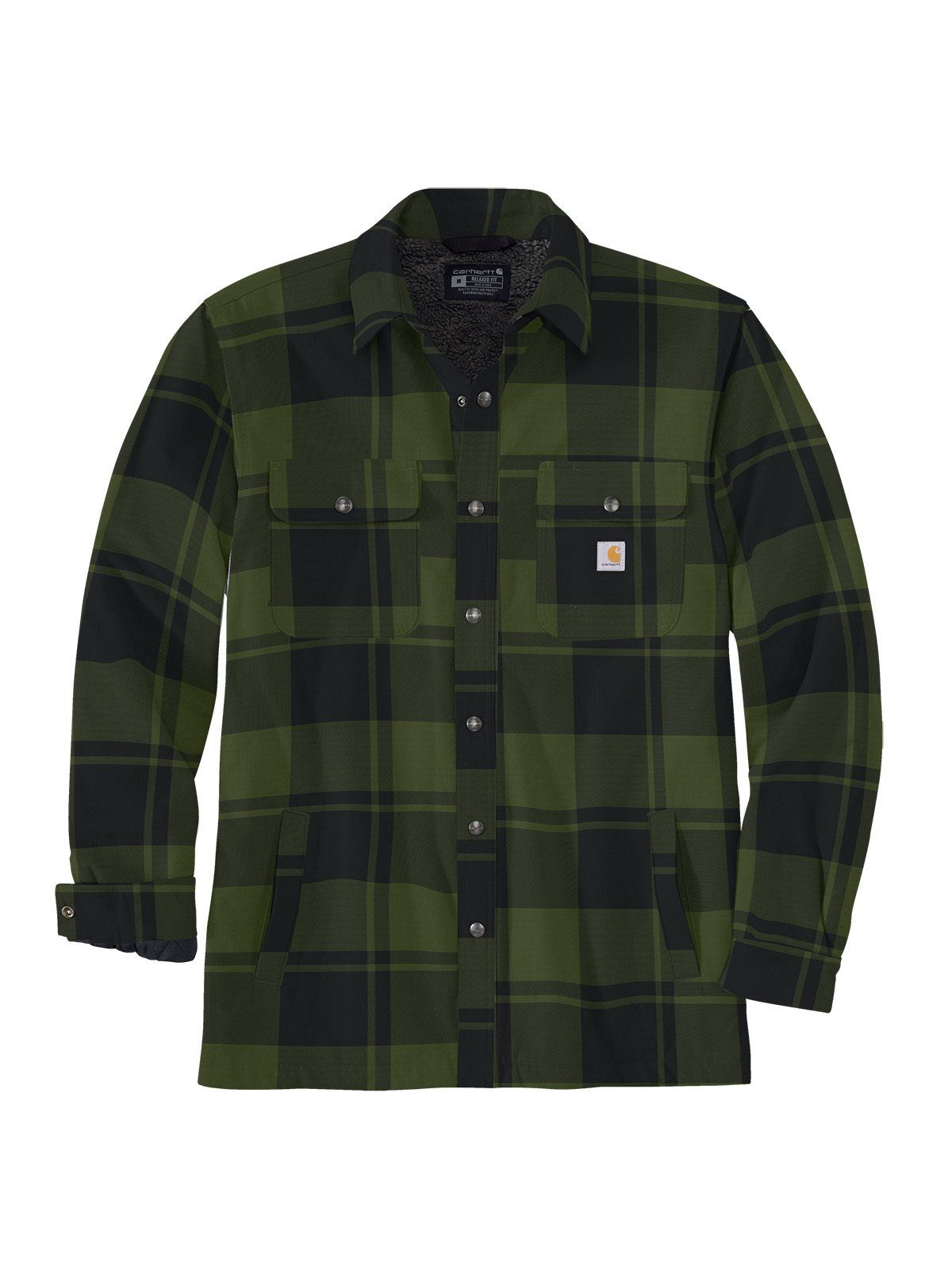 Langarmhemd 105939-GD3 Carhartt Flanell