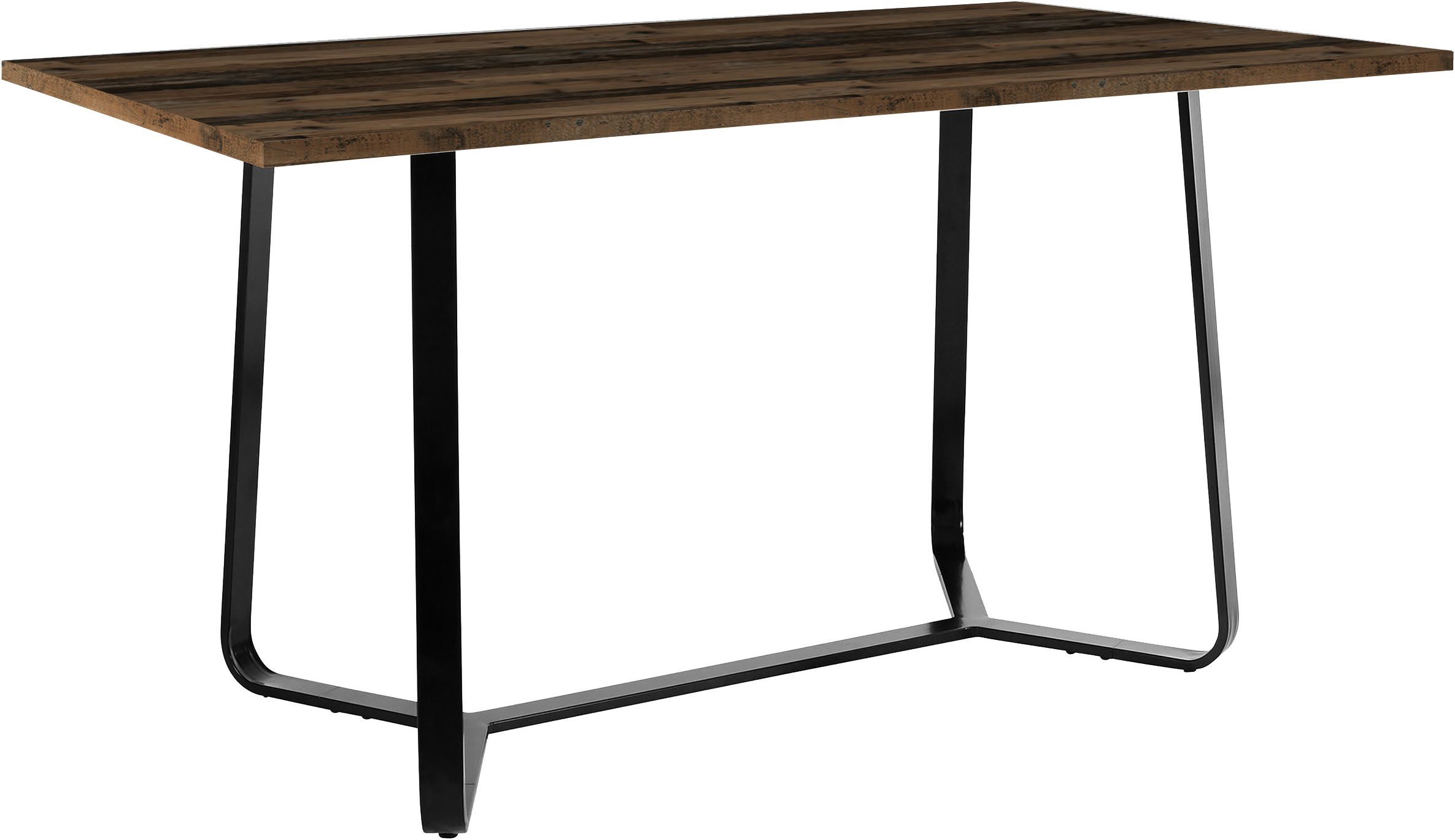 byLIVING Esstisch Talea (1-St), modernes Design, 140cm und 160cm, Artisan Eiche, Old Style Wood, Beton