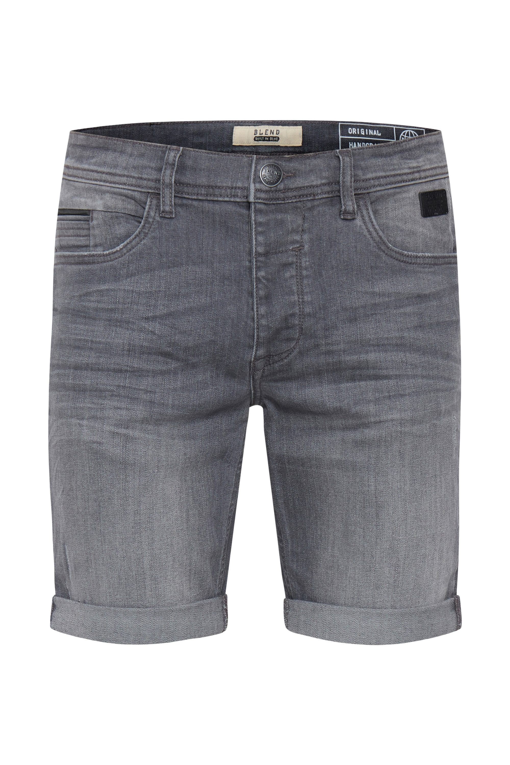 Blend Jeansshorts BHMartels Stilvolle 5-Pocket-Jeansshorts mit Used Look Effekt – Bild 2 von 5