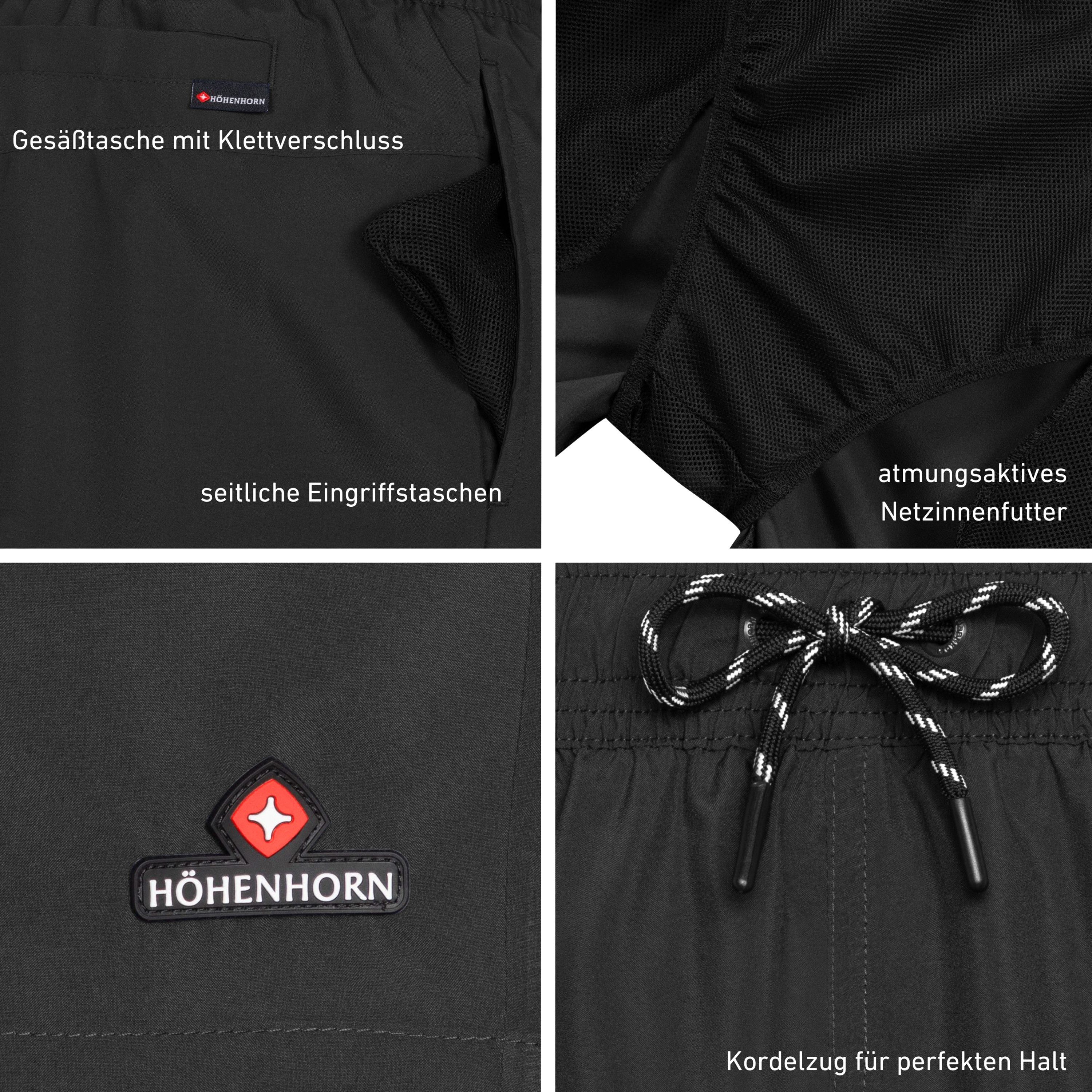 Höhenhorn Badeshorts Wellenmaster Herren Badehose Schnelltrocknend für Männer – Bild 5 von 5