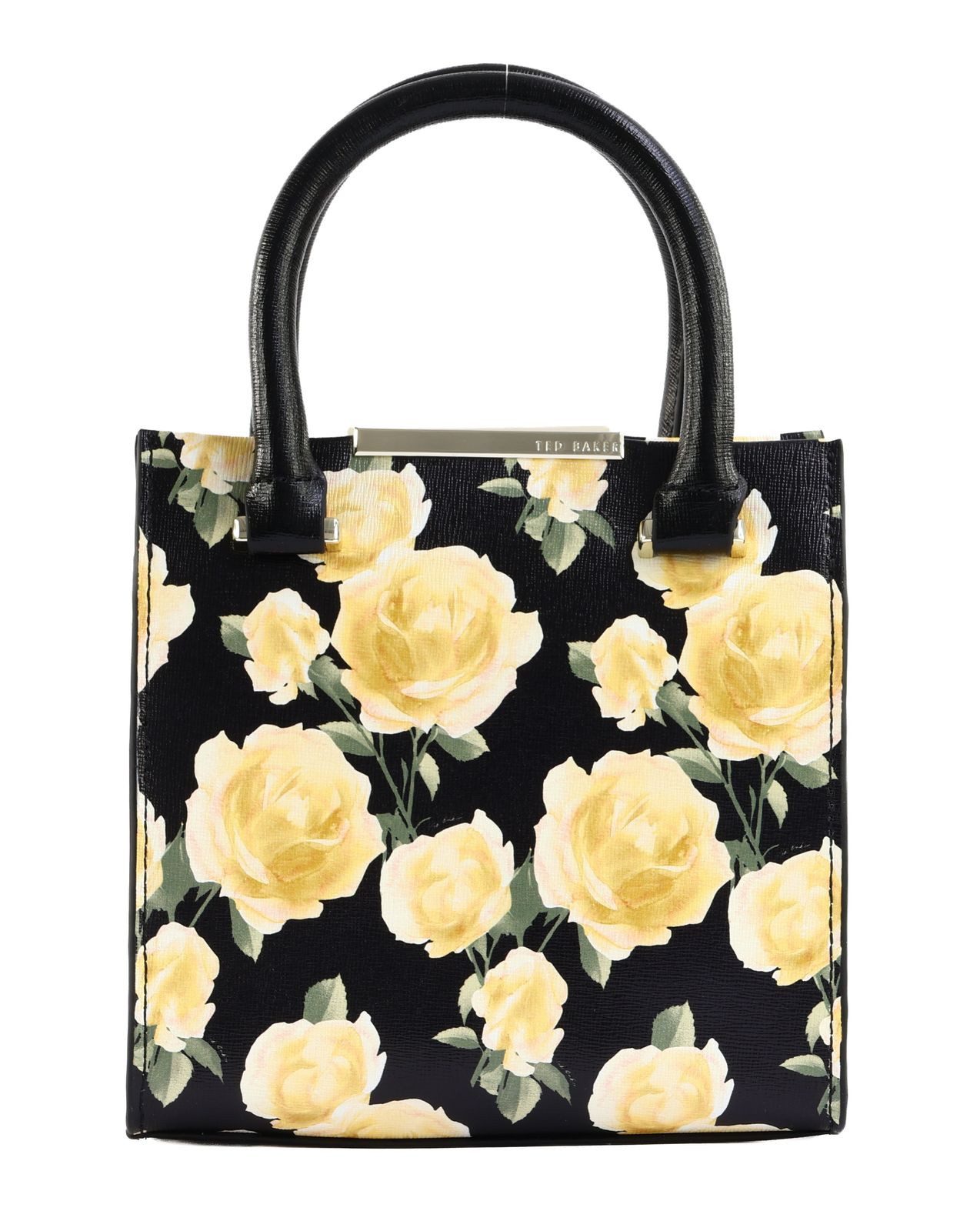 Ted Baker Umhängetasche Bar Detail Small Printed Tote Bag, aus echtem Rindsleder