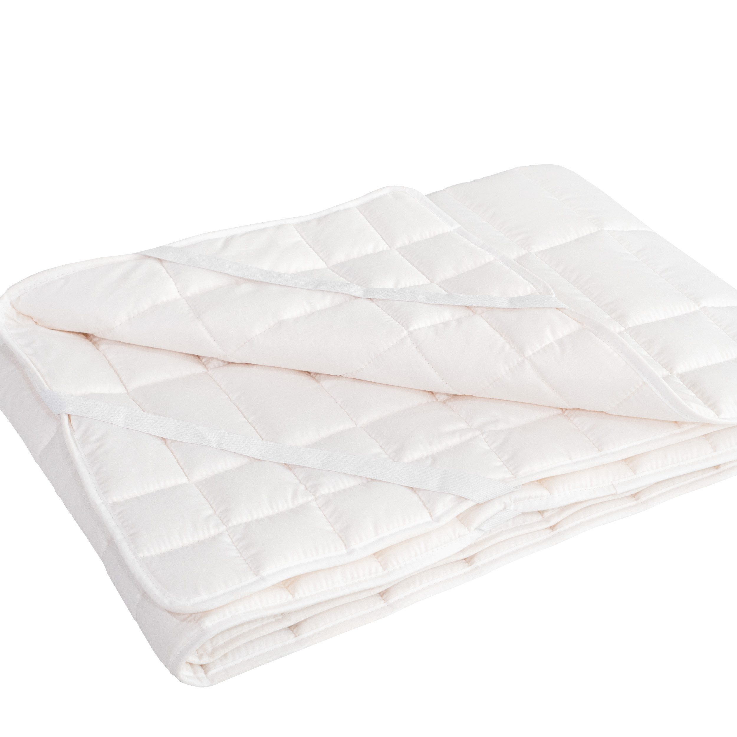 Matratzenauflage Lambswool Traumschloss, Unterbett mit 4 Eckspanngummis günstig online kaufen