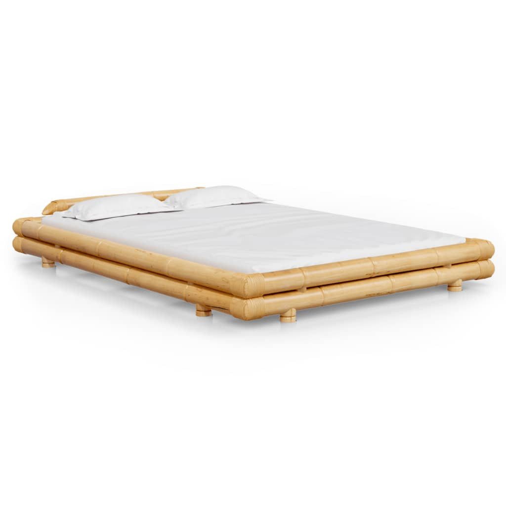 vidaXL Bett Bambusbett 140x200 cm günstig online kaufen