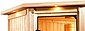 Karibu Sauna »Sanna 1«, BxTxH: 221 x 198 x 212 cm, 40 mm, (Set) 9-kW-Bio-Ofen mit externer Steuerung, Bild 5